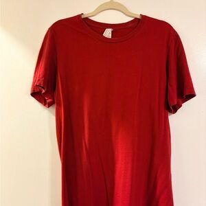 Bella Canvas Vibrant Red Short Sleeve Tee